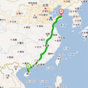 山东威海到深圳的路线怎么走？(tetc-t1多少钱)